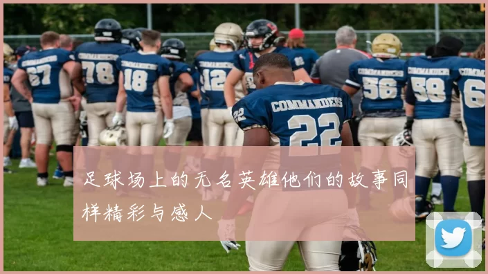 足球场上的无名英雄他们的故事同样精彩与感人