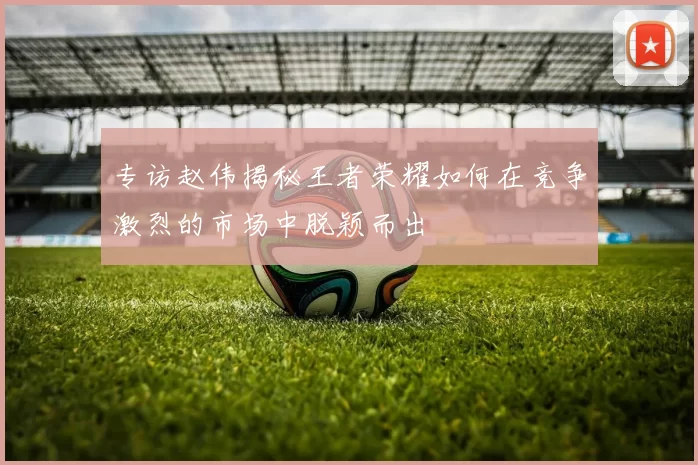 专访赵伟揭秘王者荣耀如何在竞争激烈的市场中脱颖而出