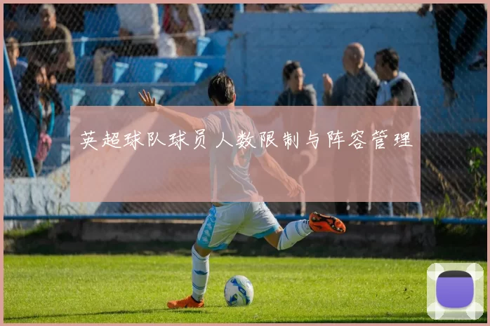英超球队球员人数限制与阵容管理