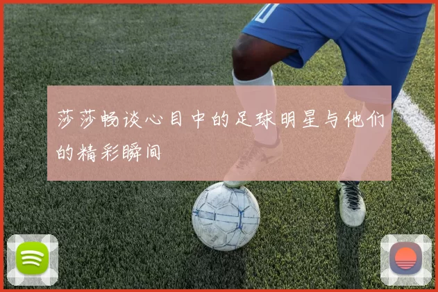 莎莎畅谈心目中的足球明星与他们的精彩瞬间
