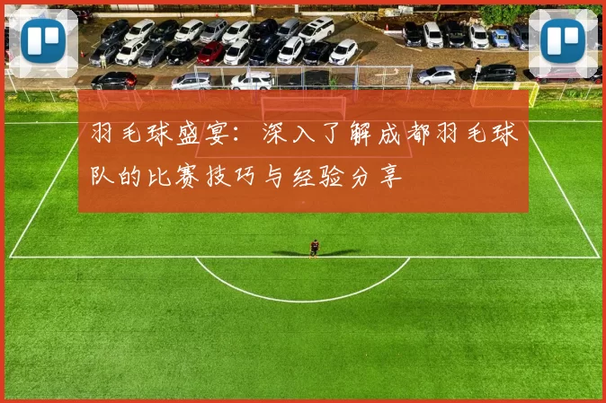 羽毛球盛宴：深入了解成都羽毛球队的比赛技巧与经验分享